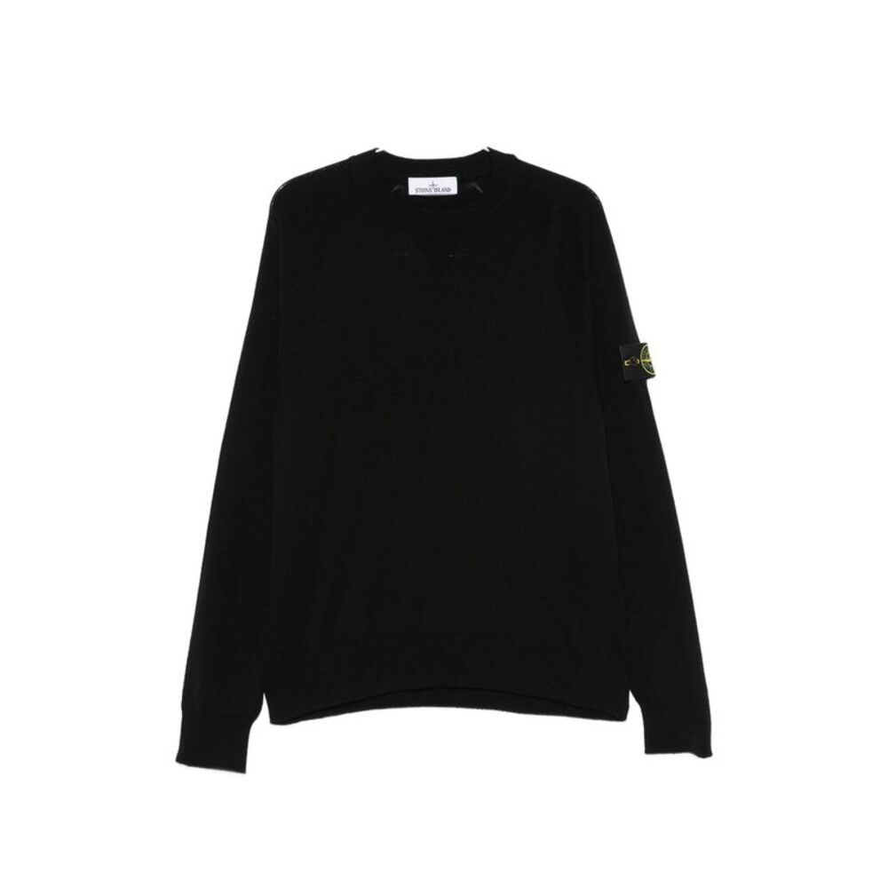 Stone Island Black Sweaters & Knitwear - Jumpers Men